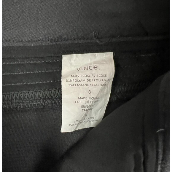 Vince Equestrian Riding Style Ponte Pants  Women's 8  NWOT  Charcoal Mid-Rise - Picture 8 of 9